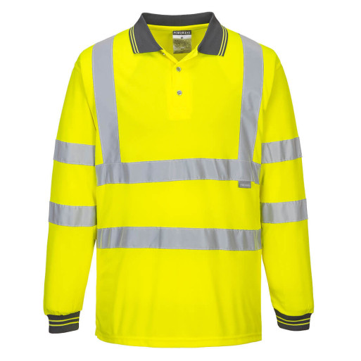 S277 - Polo HV Manches Long - Portwest
