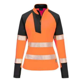 T173 - Sweatshirt zippé HV  - Portwest