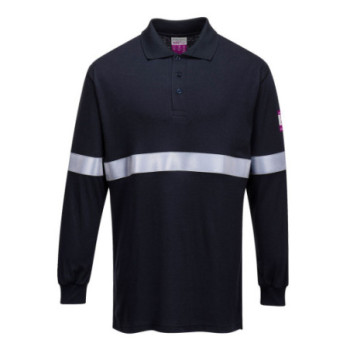 FR03 - Polo ML Modaflame ba - Portwest